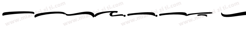 Rosella Solid字体转换